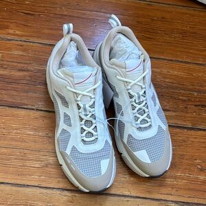 H&M Beige and White Men's Sneakers